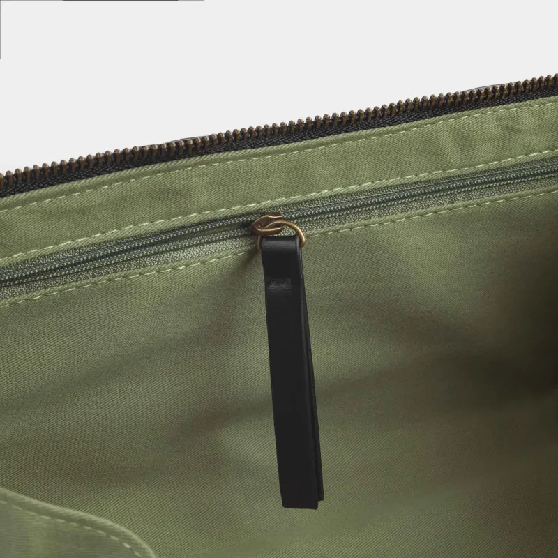 Косметичка, 28х15 см, полиуретан, черная, Force, image-5