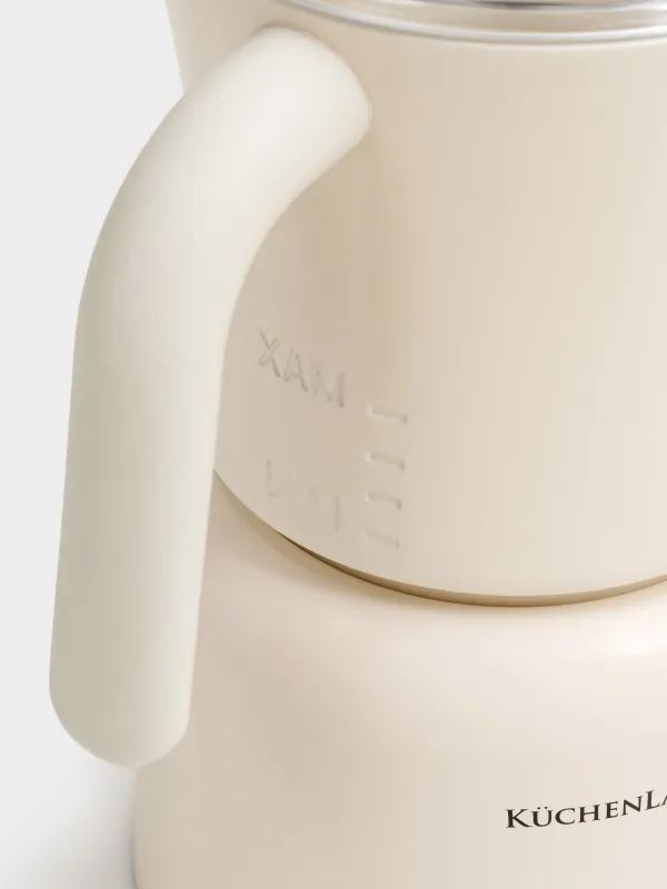 Турка электрическая, 250 мл, с функцией вспенивания молока, бежевая, Vintage kitchen, image-4