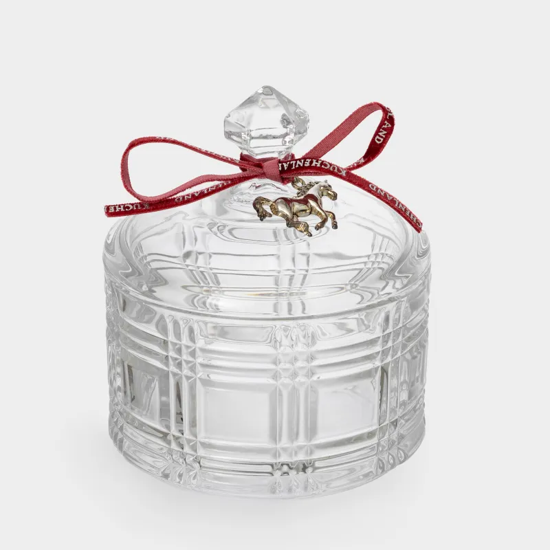 Емкость для хранения, 12х см, 250 мл, с подвеской, стекло Р, Конь, Zero