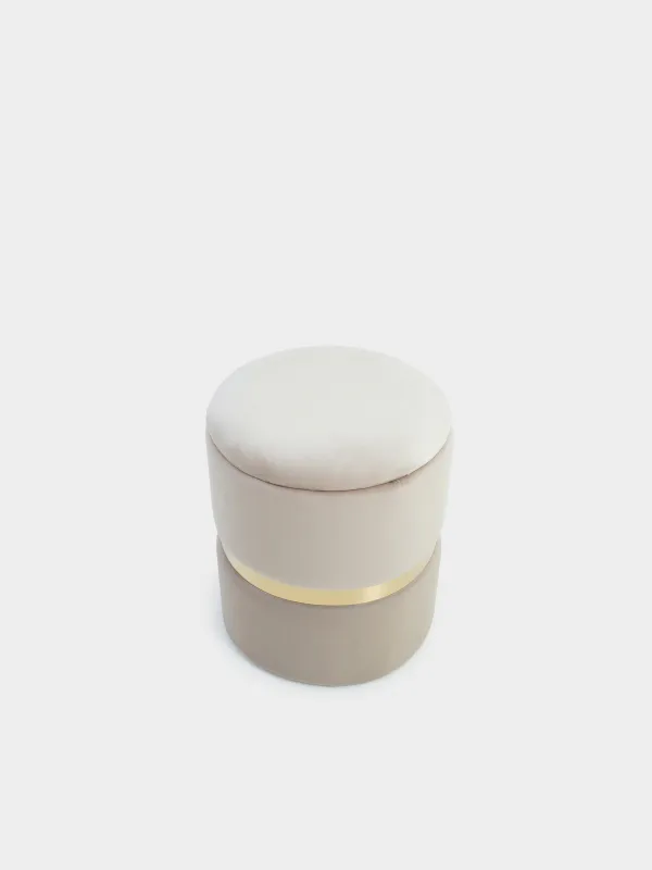 Пуфик, 30х38 см, с ящиком для хранения, Pouf, image-1