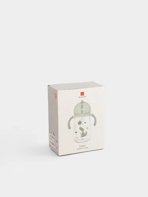Бутылка-поильник, детская, 360 мл, тритан, зеленая, Динозаврик, Dino, image-5