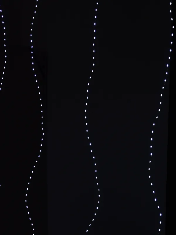 Гирлянда-занавес электрическая, 2х2 м/10 нитей, 8 режимов, Капли, Christmas, image-1