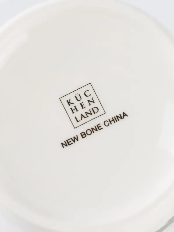 Кружка, 420 мл, фарфор N, белая, Кот на елке, Cat, image-4