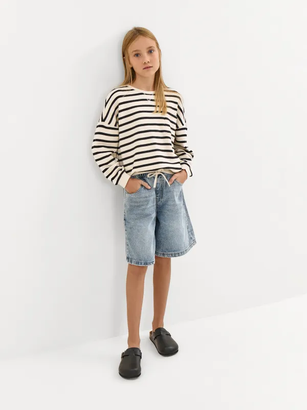 Шорты джинсовые детские, Regina, image-2