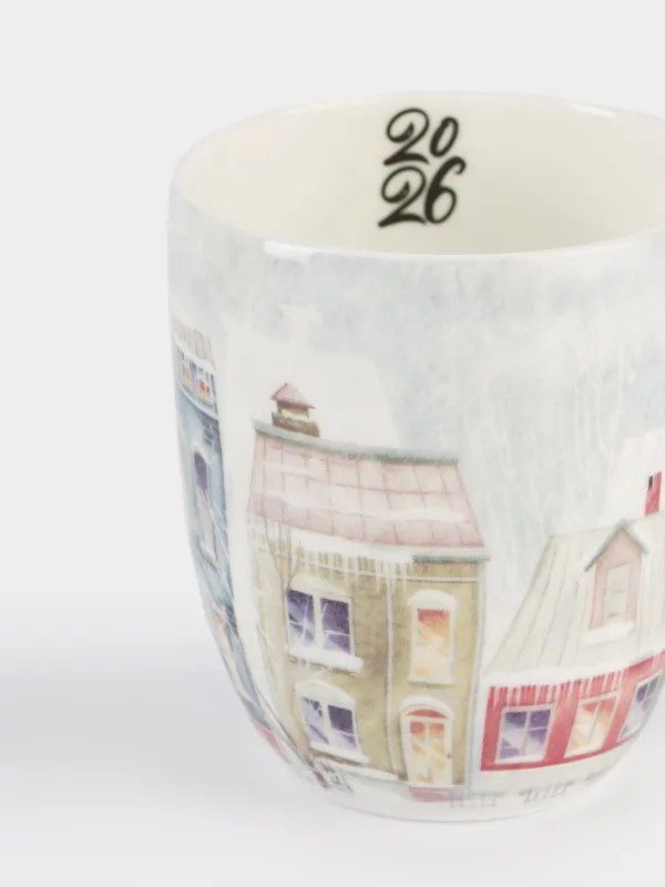 Кружка, 400 мл, фарфор, House built, image-1