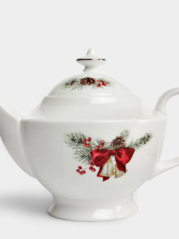 Чайник заварочный, 1,4 л, Колокольчики, Christmas miracle classic, image-2