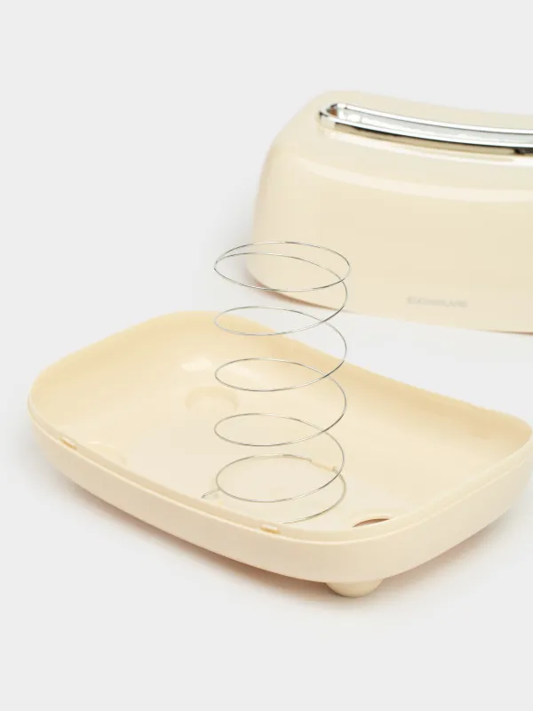 Бокс для бумажных салфеток, 21x14 см, пластик, бежевый, Vintage kitchen, image-4