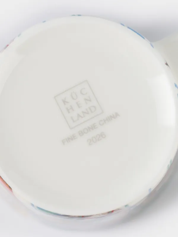 Кружка, 450 мл, фарфор F, с золотистым кантом, Застолье, Feast christmas, image-5