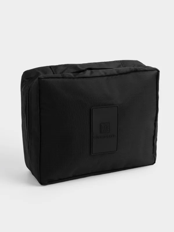 Косметичка дорожная, 21х16 см, полиэстер, черная, Easy Travel, image-1