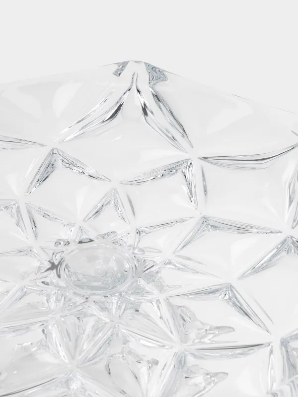 Блюдо на ножке, 33х16 см, стекло Р, Rhomb, image-2