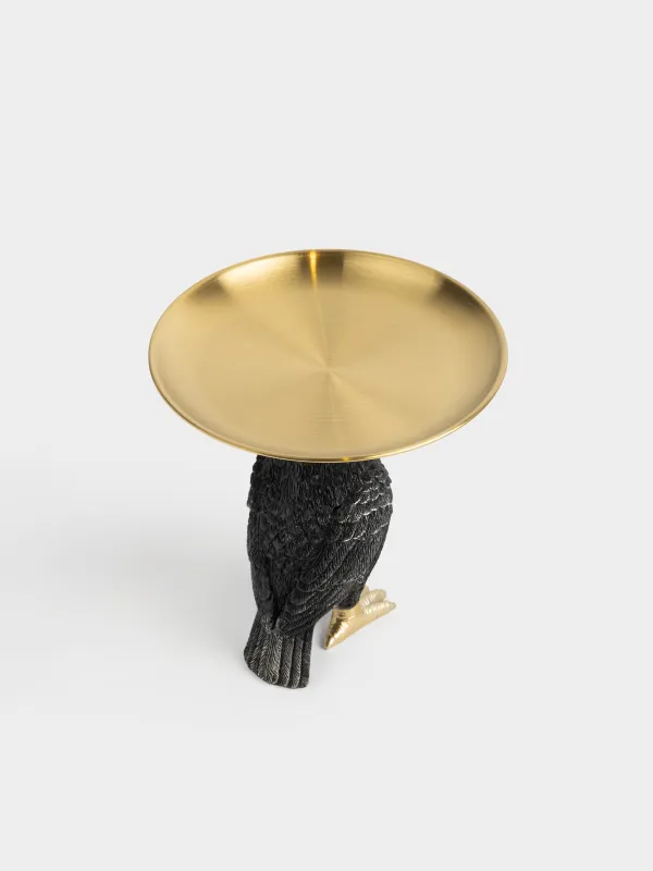 Блюдо декоративное, 19х22 см, на ножке, Тукан, Toucan, image-3