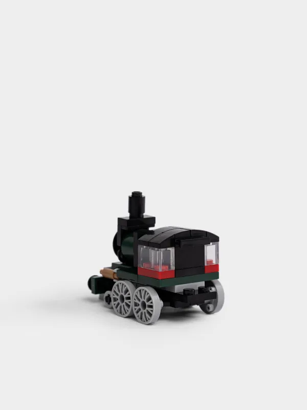Конструктор, 7x5 см, Рождественский паровоз, Hobby kids, image-1