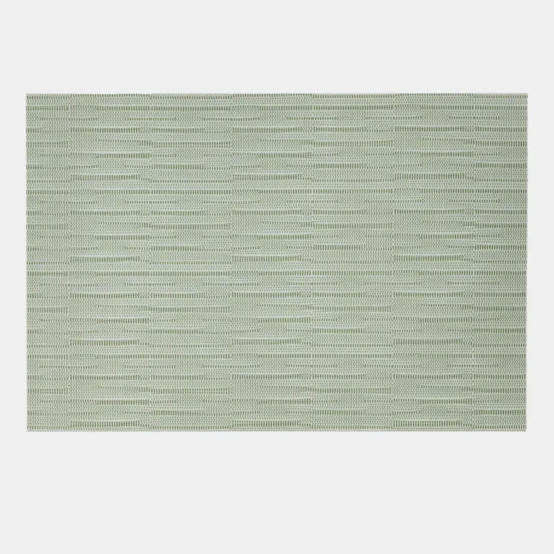 Салфетка под приборы, 30х45 см, ПВХ/полиэстер, прямоугольная, ментоловая, Solid