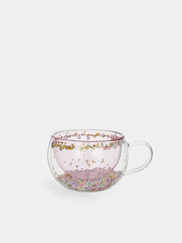 Кружка, 270 мл, с шариками, Звезды, Air sparkly, image-0