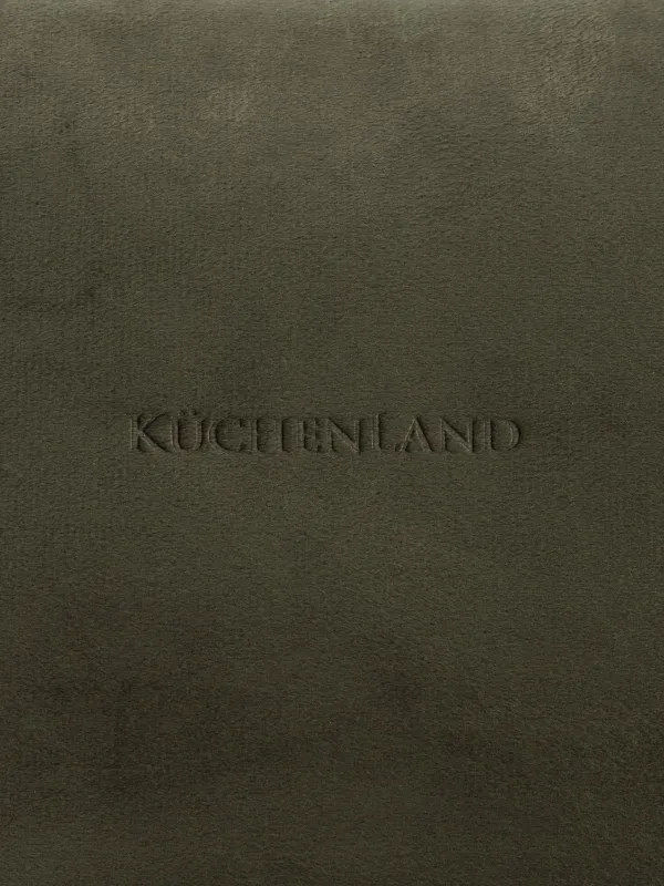 Косметичка, 25х17 см, вельвет, зеленая, Velvety, image-4