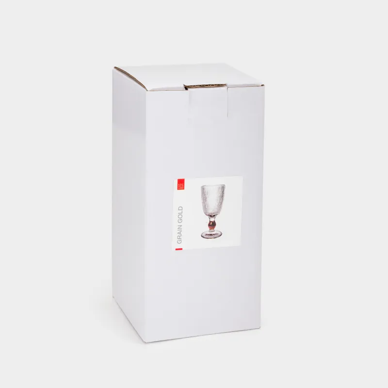 Бокал-кубок для вина, 260 мл, стекло Р, Grain gold, image-3