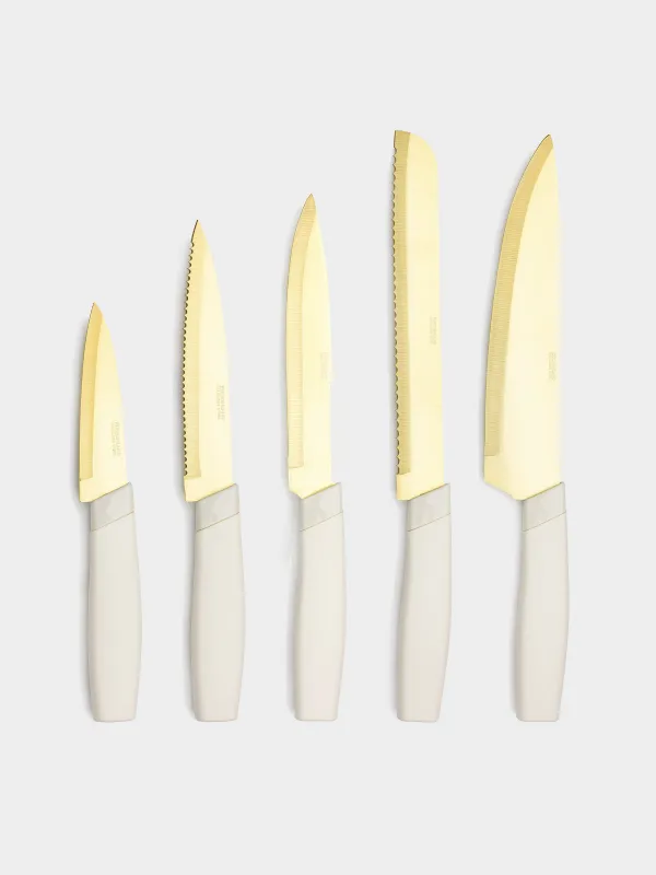 Набор ножей, 5 предметов, в подставке, Levadi, image-2