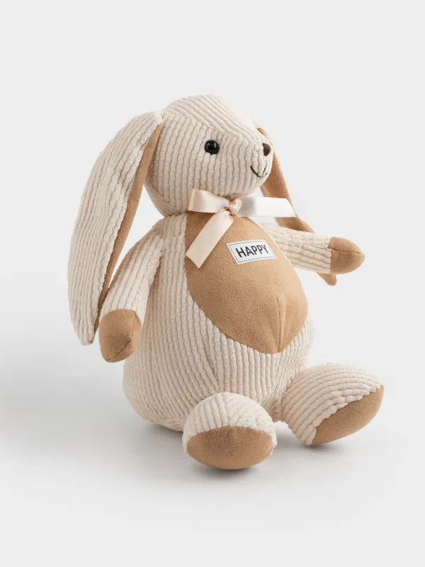 Игрушка, 21 см, мягкая, Зайка с бантиком, Rabbit, image-1