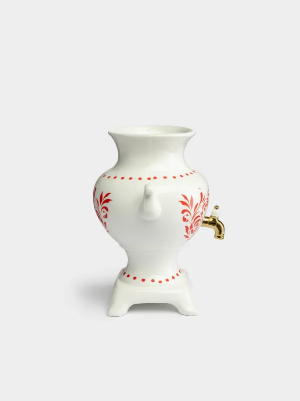 Ваза для цветов, 23 см, декоративная, с ручками, Самовар, Cultural code, image-2