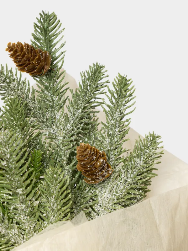 Букет декоративный, 55 см, Хвоя, Conifer decor, image-1