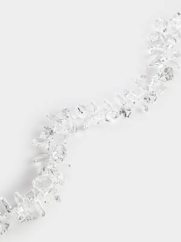 Ветка-гирлянда декоративная, 1,3 м, Кристаллы, Crystal decor, image-3