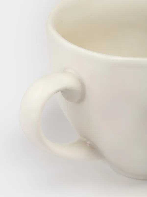 Кружка, 430 мл, фарфор N, молочная, Навсегда с тобой, Crumple amour, image-2