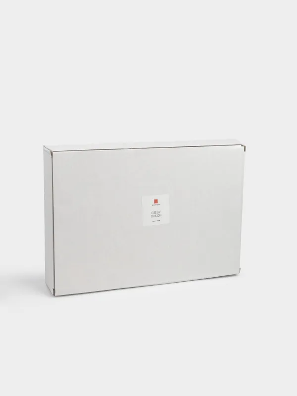 Ящик-органайзер, 32х22х9 см, хозяйственный, с ручками, пластик, янтарный, Ribby color, image-5