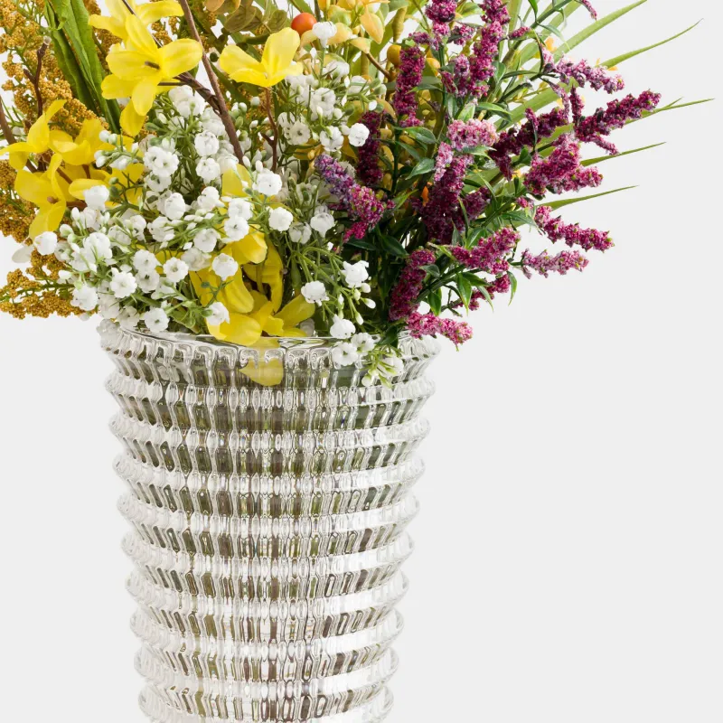 Ваза для цветов, 27 см, стекло, Mosaic, image-6