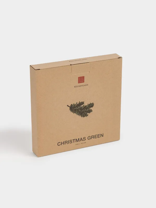 Блюдо, 20 см, керамика D, Лошадка, Сhristmas green, image-6