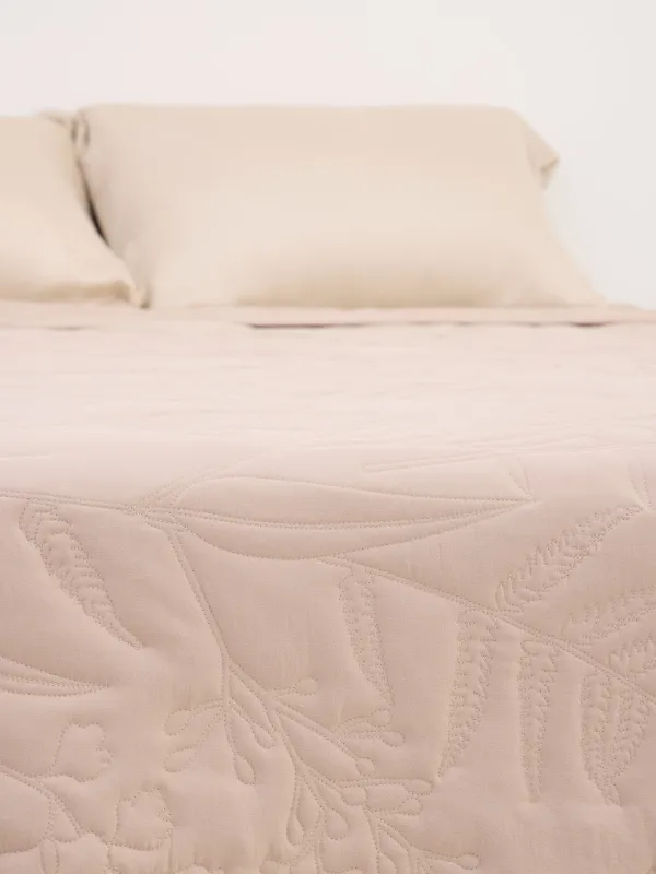 Покрывало, 220х240 см, стеганое, Листья, Stitch, image-3