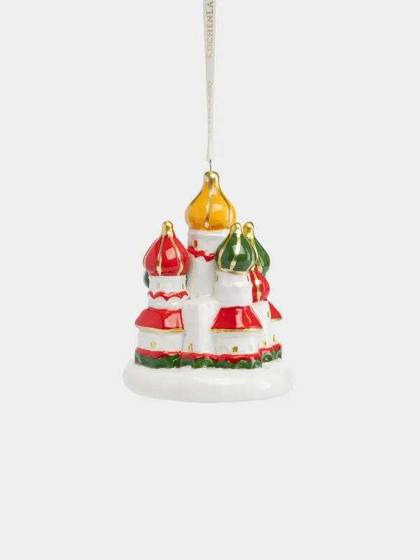 Игрушка елочная, 9 см, Собор, Figure christmas, image-1