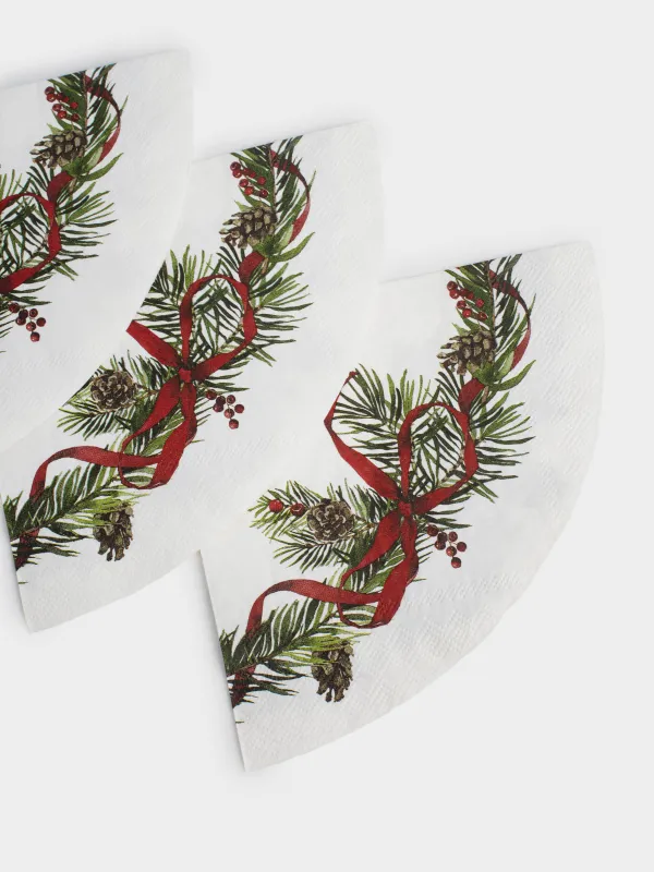 Салфетки бумажные, 33 см, Rowan delice, image-3