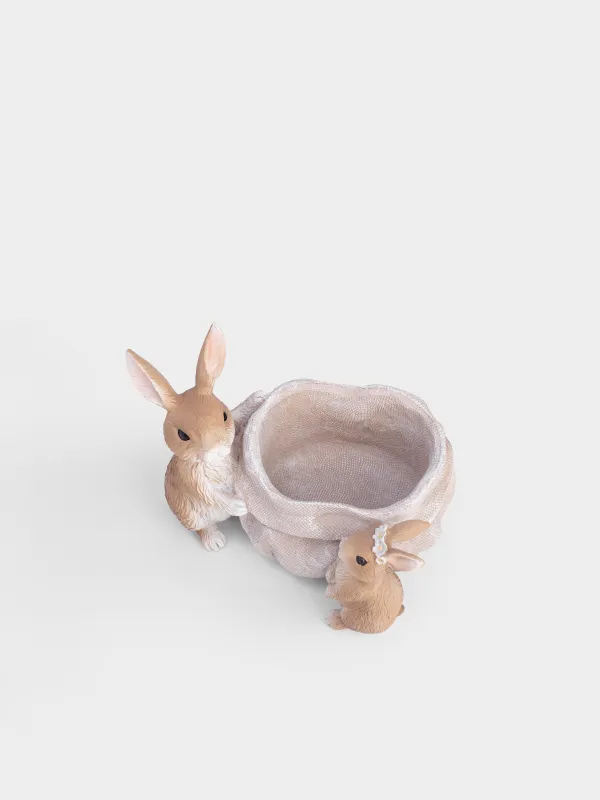Конфетница, 24х19 см, Кролики, Natural Easter, image-3