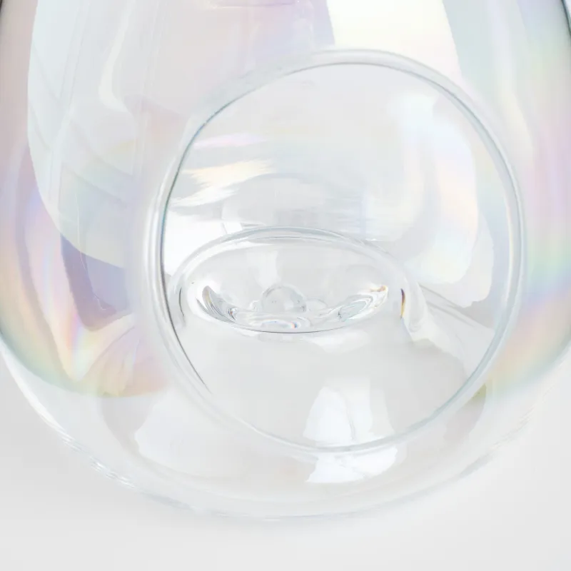 Конфетница, 17х23 см, стекло, перламутр, Яйцо, Clear polar, image-4