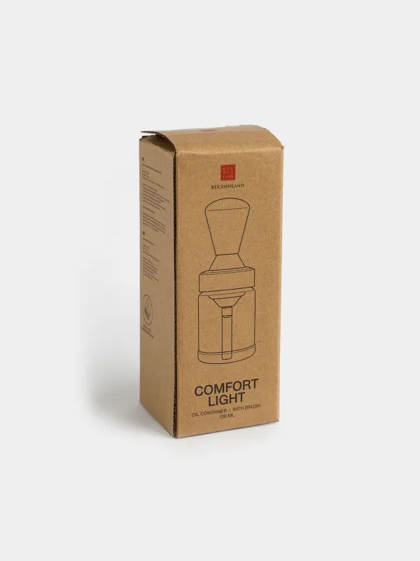 Контейнер для масла, 100 мл, с кисточкой, Comfort light, image-4