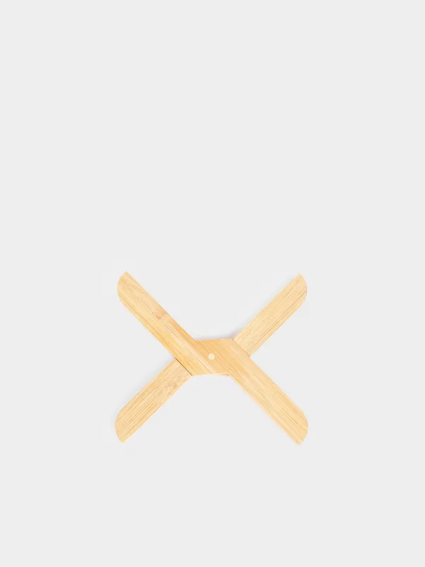 Подставка под горячее, 20 см, складная, Bamboo, image-1