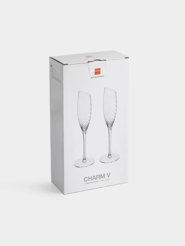 Бокал для шампанского, 2 шт, Charm V, image-6