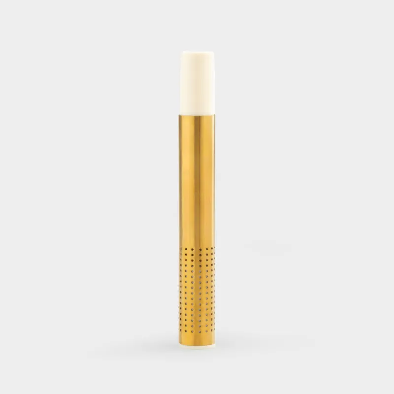 Сито для заваривания чая, 16 см, сталь/пластик, золотисто-молочное, Стик, Stick