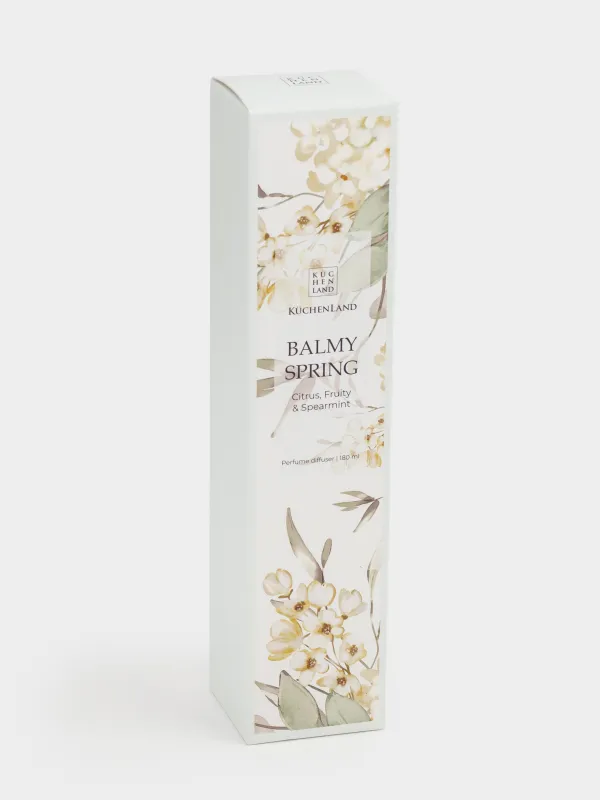 Ароматический диффузор, 180 мл, с сухоцветами, Citrus, Fruity & Spearmint, Balmy spring, image-5