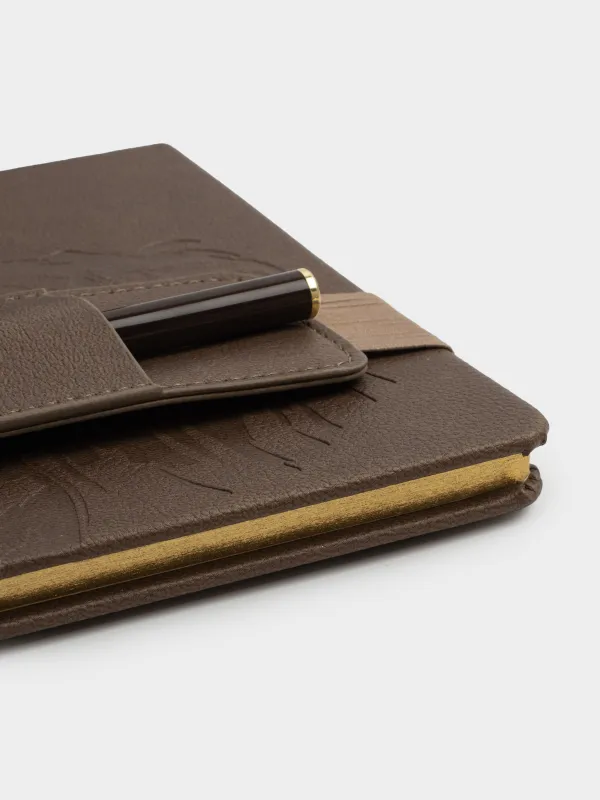 Блокнот, 15х20 см, 80 листов, с ручкой, Лошадь, B&G, image-6