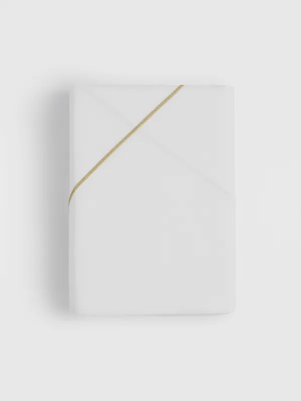 Скатерть, 160х160 см, полиэстер, белая, Золотистые линии, Revival gold, image-8