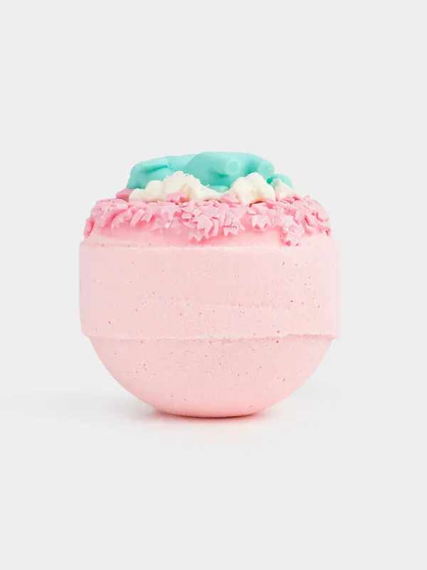 Бомбочка для ванны, с игрушкой, Клубника со сливками, Unicorn, image-1