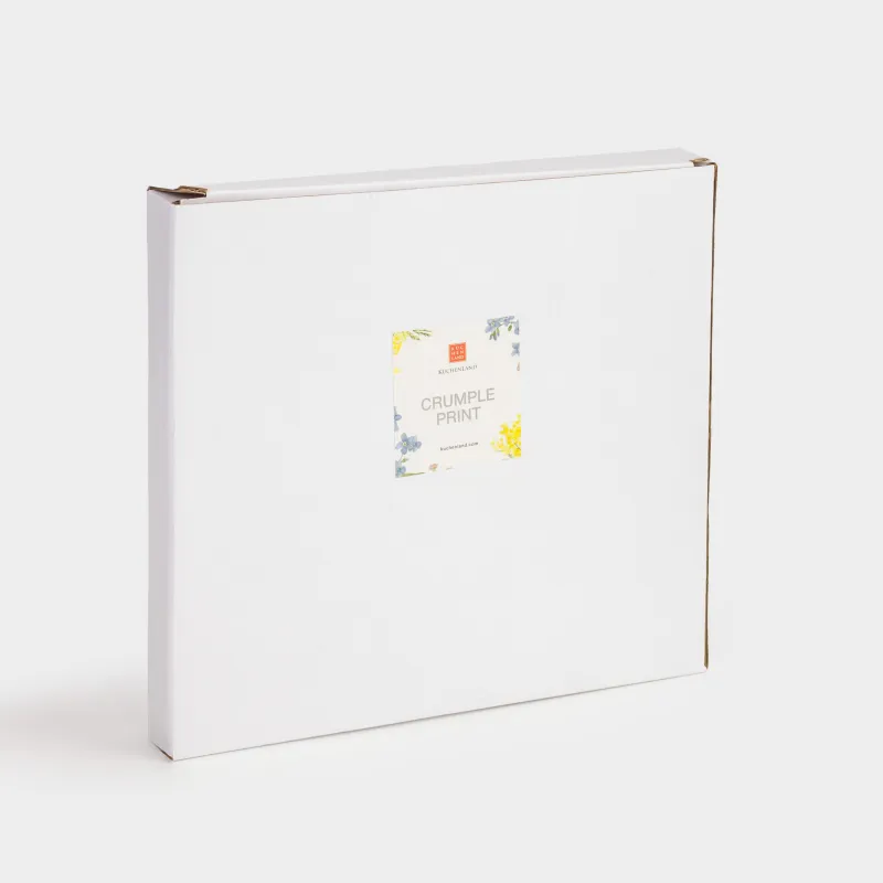 Тарелка закусочная, 19 см, керамика D, белая, Незабудка, Crumple flower, image-5