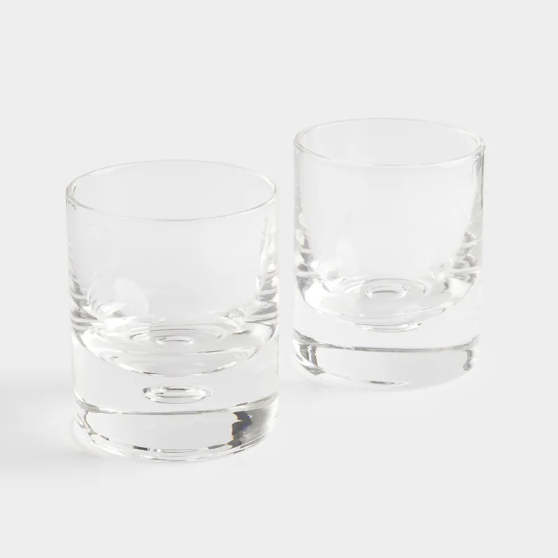 Стакан для виски, 9 см, 240 мл, 2 шт, стекло, Пузырь, Dew, image-5