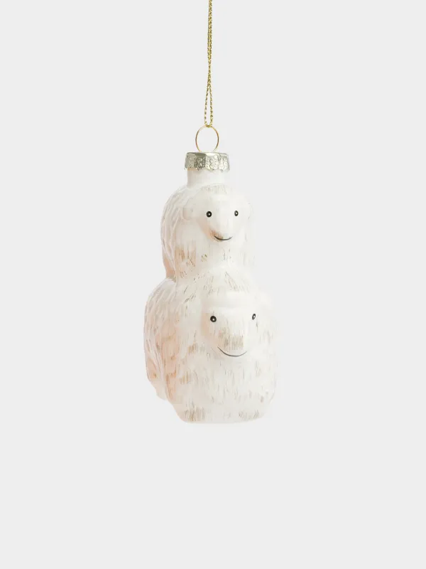 Игрушка елочная, 9 см, Овечки, Figure christmas, image-1