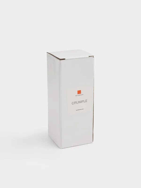 Подсвечник, 7x14 см, для тонкой свечи, керамика D, молочный, Волнистый край, Crumple, image-3