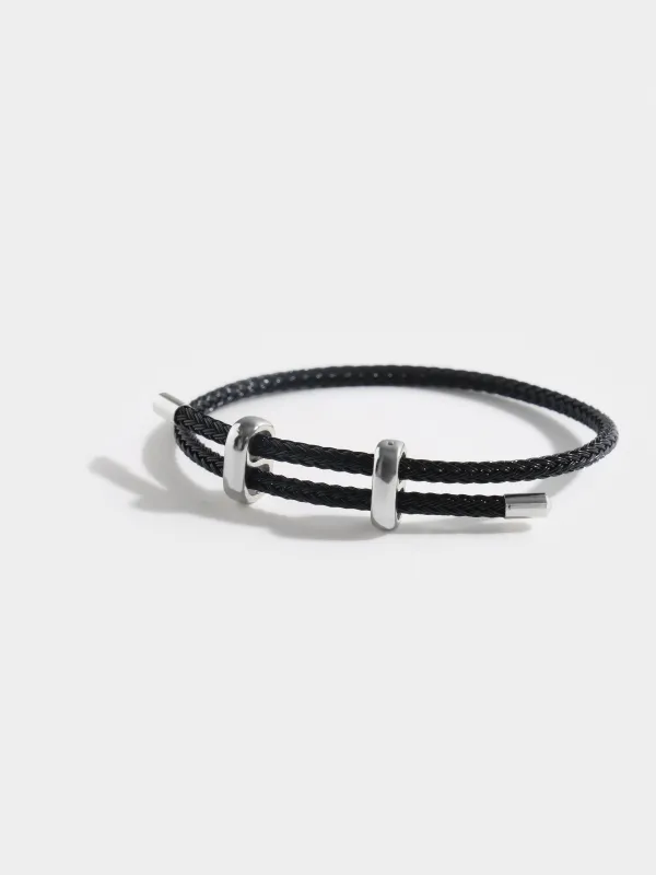Браслет, Плетение, Jewelry black, image-2