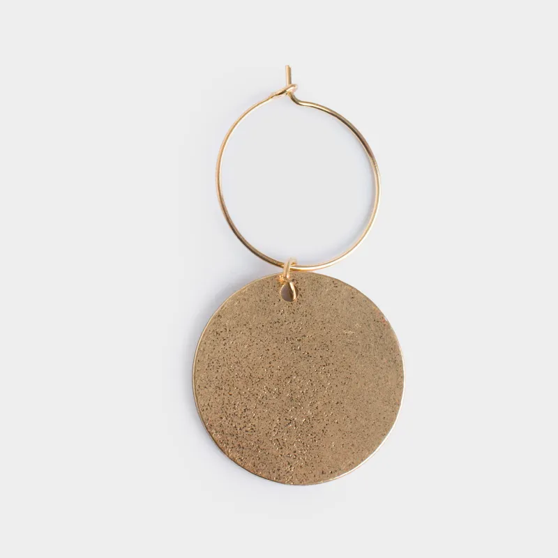 Подвеска для бокала, 6 шт, металл/стразы, золотистая, Пожелания на медальоне, Т Fantastic gold, image-2