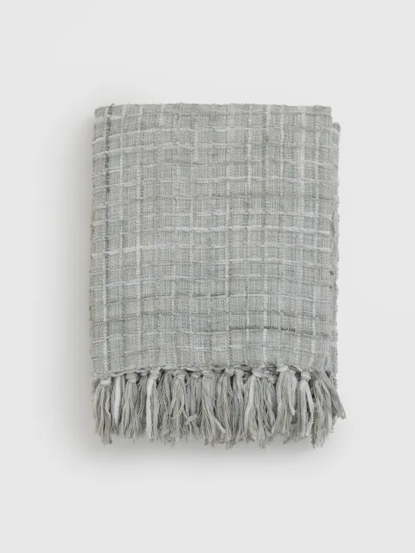Плед, шенилл, графитовый, Chenill, image-0