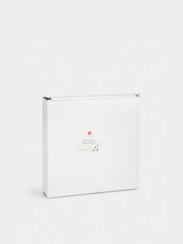 Тарелка закусочная, 21 см, керамика D, молочная, Полевые цветы, Meadow speckled, image-6